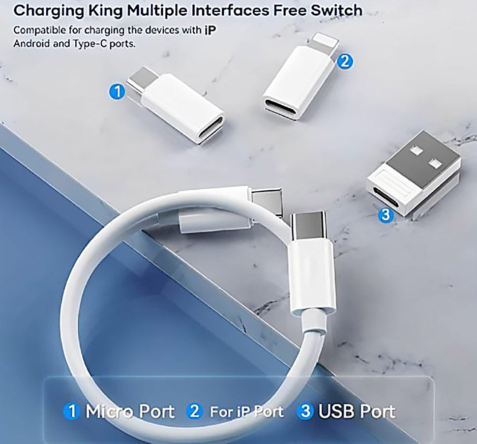 5 In 1 Data Cable Set All Solutions In One