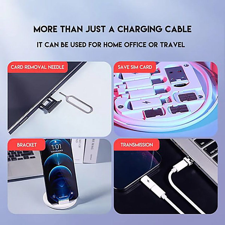 5 In 1 Data Cable Set All Solutions In One