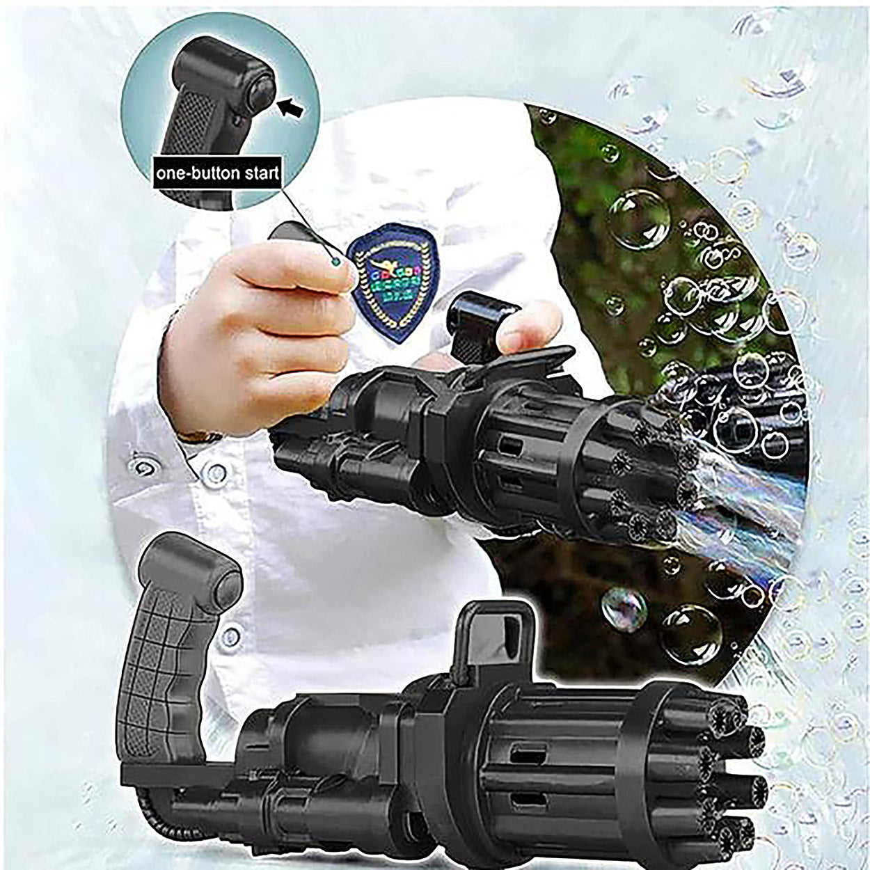 Automatic Bubble Water Gun For Kids