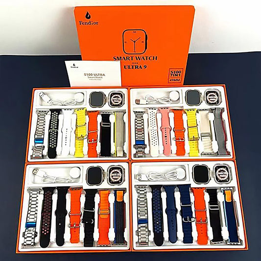 Fendior S100 Ultra 9 Smart Watch 7 In 1