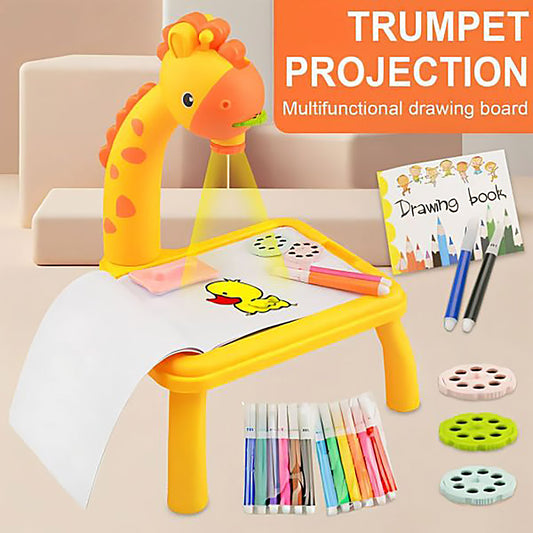 Giraffe Art Drawing Board Small Size Led Projector