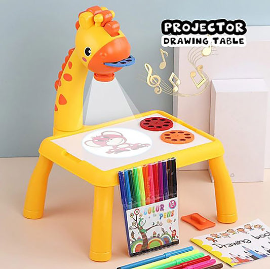 Giraffe Art Drawing Board Small Size Led Projector