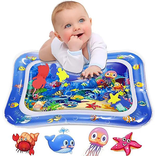 Kids Inflatable Tummy Time Water Mat Leakproof
