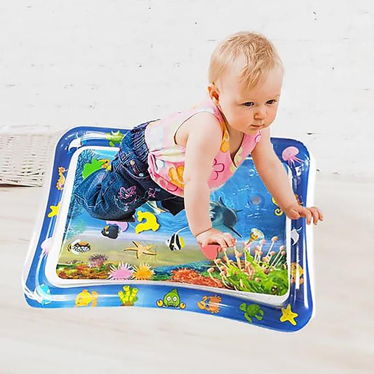 Kids Inflatable Tummy Time Water Mat Leakproof