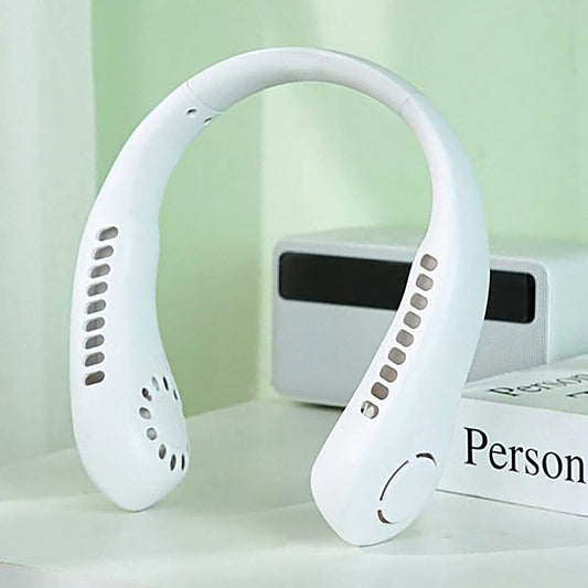 Vaneless Hanging Neck Fan Rechargeable